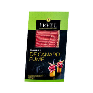 FROZEN PRE-SLICED SMOKED DUCK BREAST